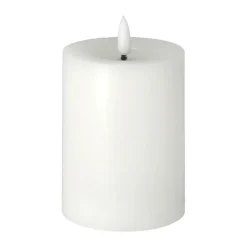 Scandi Essentials Led-Kynttilät^Bright Melt LED-pöytäkynttilä 12,5 cm, Valkoinen
