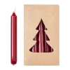 Broste Copenhagen Kynttilät^Broste -joulukuusenkynttilä glossy Ø 1,2x10,2 cm 20-pakkaus, Burgundy