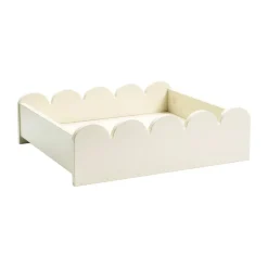 TÔNN furniture Kodinsisustusta Ja Yksityiskohtia|Koristetarjottimet^Bump tarjotin 35x41 cm, Off-white