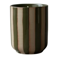 DBKD Tuoksukynttilät & Tuoksutikut^Burn tuoksukynttilä 60 h, Stripe green