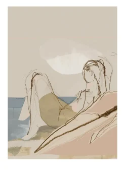 Anna Bülow Julisteet^By the Ocean juliste, 50x70 cm