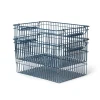 Ferm Living Säilytyskorit^Cala kori pinottava 2-pakkaus, Dark blue
