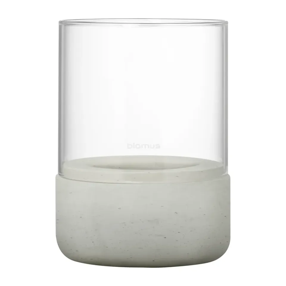 Blomus Kynttilälyhdyt & Kynttilävadit^Calma kynttilälyhty Ø 10 cm, Light grey