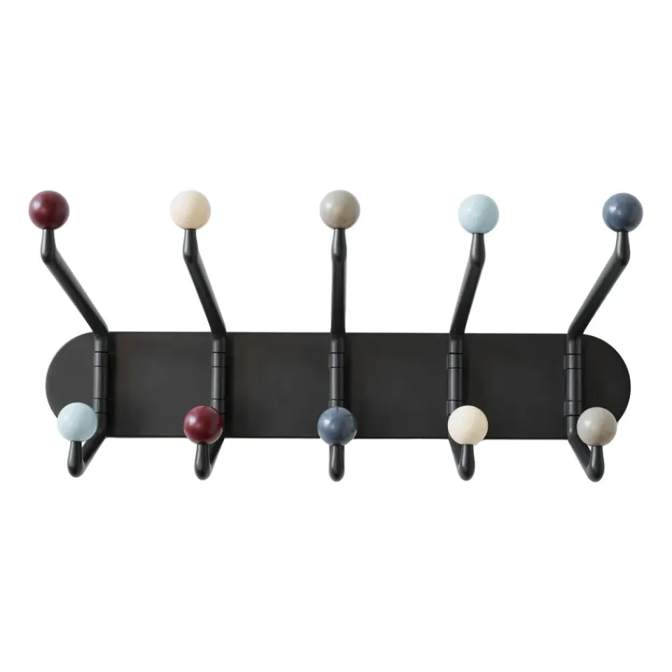 &Tradition Koukut & Vaateripustimet^Capture SC76 -koukku 10-vartinen, Graphite-Multi