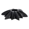 Lene Bjerre Kynttilänjalat & Kyntteliköt^Caville kynttilänjalka tähti 9,5 cm, Black