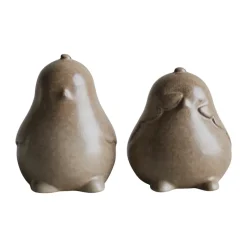 DBKD Pääsiäiskoristeet^Chubby chicken pääsiäiskoriste 2-pack, Beige