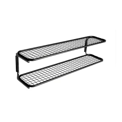 Essem Design Kenkähyllyt^Classic 650 -kenkähylly, Musta/kromi, 2 tasoa, 70 cm