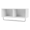 Montana Hattuhyllyt^COAT hattuhylly vaatetangolla, New white