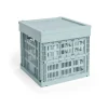 HAY Lastenhuoneen Säilytys|Laatikot & Rasiat^Colour Crate Cube 29.5x29.5 cm, Dusty blue