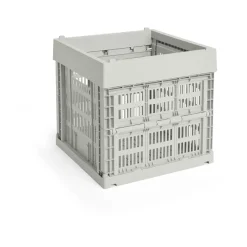 HAY Lastenhuoneen Säilytys|Laatikot & Rasiat^Colour Crate Cube 29.5x29.5 cm, Grey