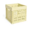 HAY Lastenhuoneen Säilytys|Laatikot & Rasiat^Colour Crate Cube 29.5x29.5 cm, Light yellow