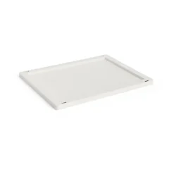 HAY Säilytyskorit^Colour Crate kansi plastic medium, Off white