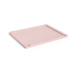 HAY Säilytyskorit^Colour Crate kansi plastic medium, Blush