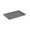 HAY Säilytyskorit^Colour Crate kansi plastic small, Charcoal