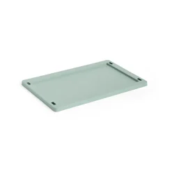 HAY Säilytyskorit^Colour Crate kansi plastic small, Sage green