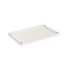 HAY Säilytyskorit^Colour Crate kansi plastic small, Off white