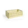 HAY Säilytyskorit^Colour Crate L 34,5 x 53 cm, Light yellow