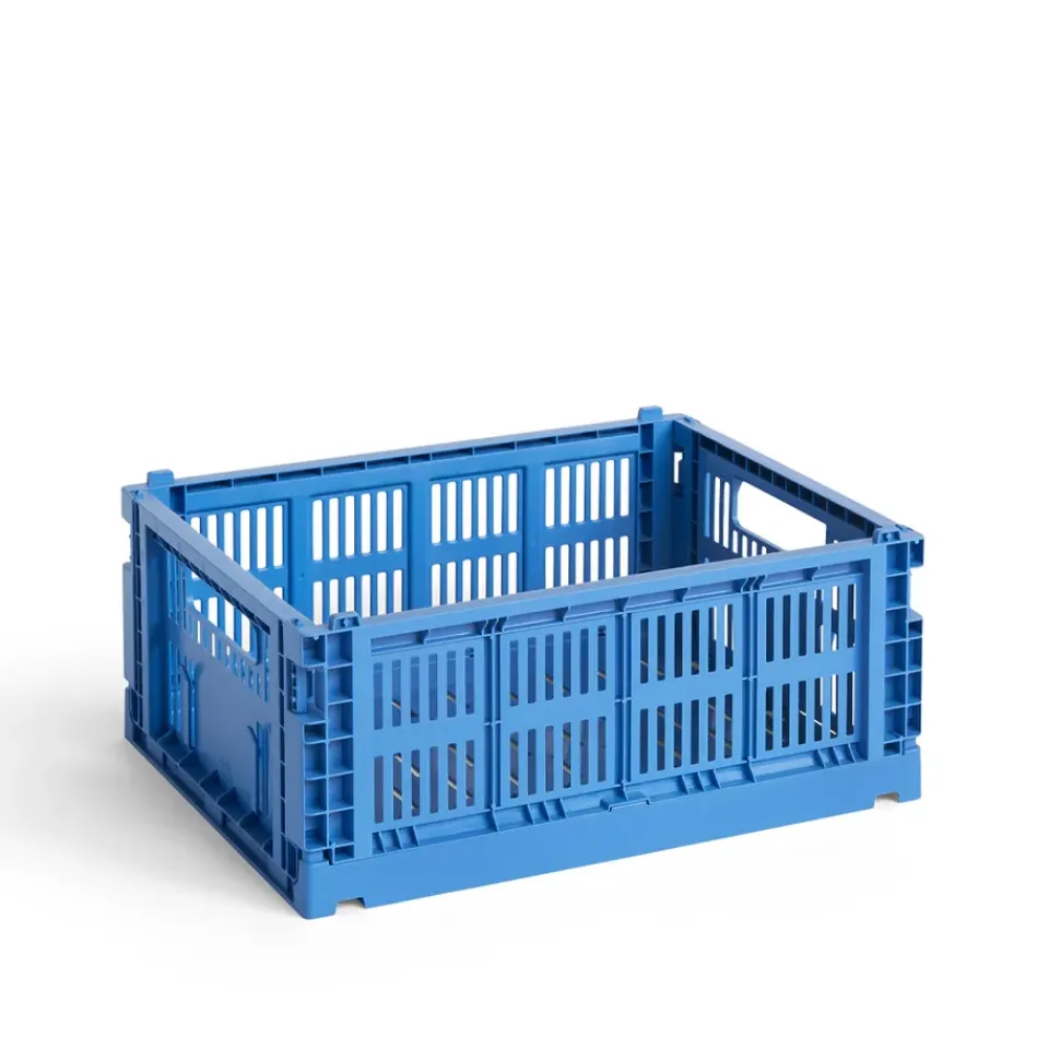 HAY Säilytyskorit^Colour Crate M 26,5 x 34,5 cm, Electric blue