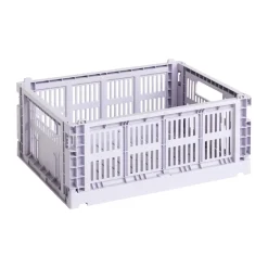 HAY Säilytyskorit^Colour Crate M 26,5 x 34,5 cm, Lavender