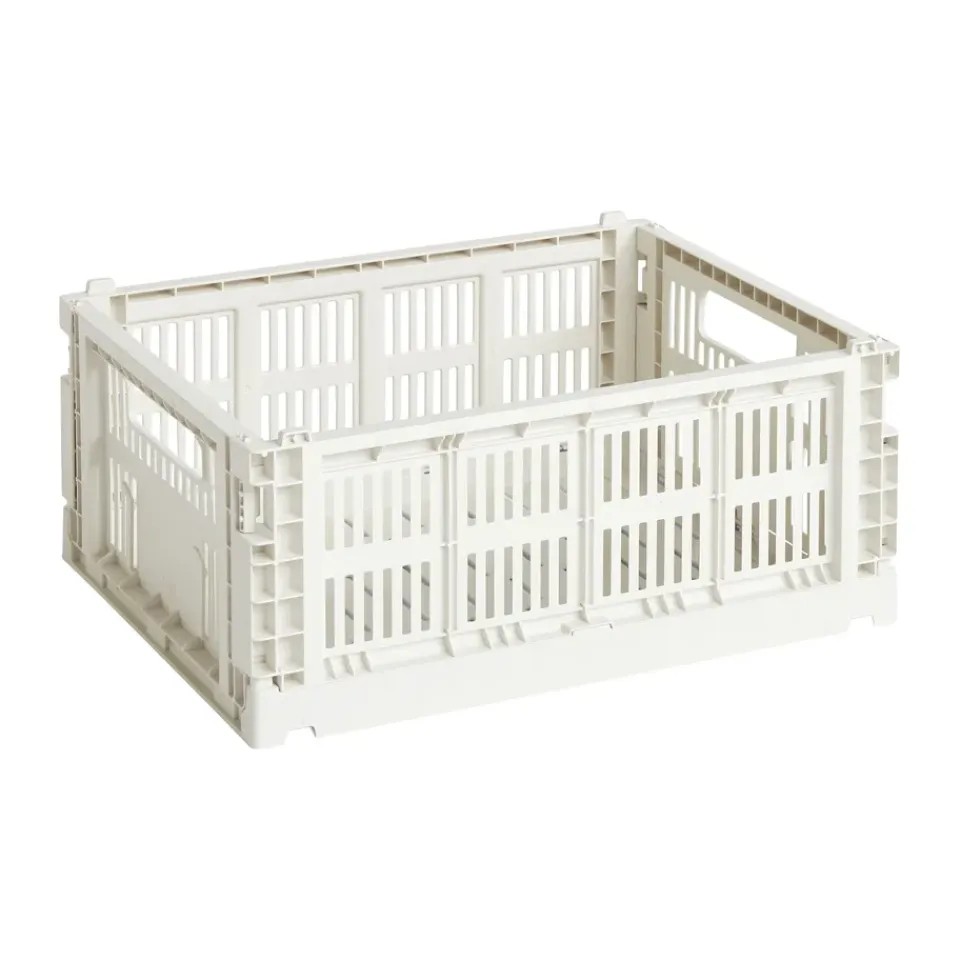 HAY Säilytyskorit^Colour Crate M 26,5 x 34,5 cm, Off-white