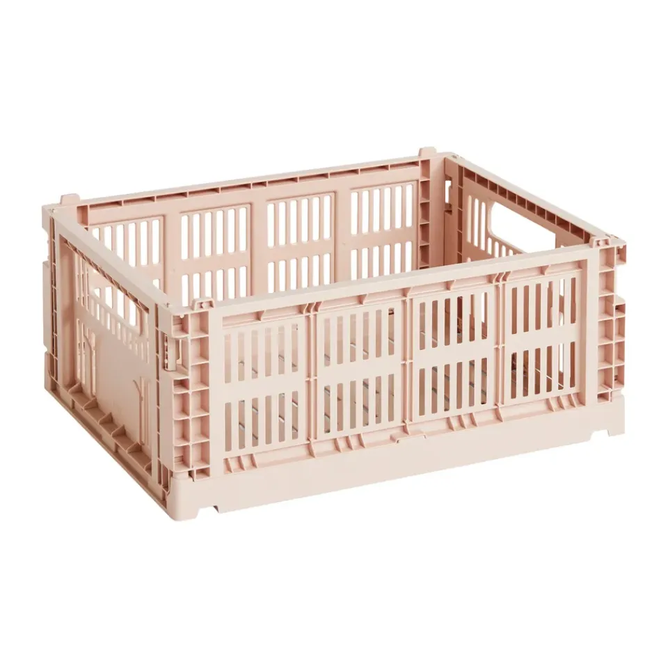 HAY Säilytyskorit^Colour Crate M 26,5 x 34,5 cm, Powder