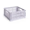 HAY Laatikot & Rasiat^Colour Crate M Square 29.5x29.5 cm, Lavender