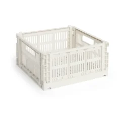 HAY Laatikot & Rasiat^Colour Crate M Square 29.5x29.5 cm, Off white