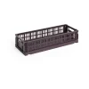 HAY Laatikot & Rasiat^Colour Crate Mini Oblong 13x34,5 cm, Bordeaux