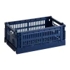 HAY Säilytyskorit^Colour Crate S 17 x 26,5 cm, Dark blue