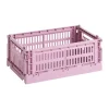 HAY Säilytyskorit^Colour Crate S 17 x 26,5 cm, Dusty rose