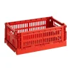 HAY Säilytyskorit^Colour Crate S 17 x 26,5 cm, Red