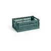 HAY Laatikot & Rasiat^Colour Crate S 17x26,5 cm, Dark green