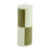 HAY Kynttilät^Column Candle pöytäkynttilä medium 20 cm, Light green-army green