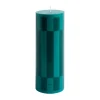 HAY Kynttilät^Column Candle pöytäkynttilä large 25 cm, Green-dark green