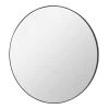 Broste Copenhagen Pyöreät Peilit|Seinäpeilit^Complete peili, musta, Ø 80 cm