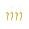 Cooee Design Joulukoristeet^Cooee joulukoriste messinki 4-pack, Candy cane
