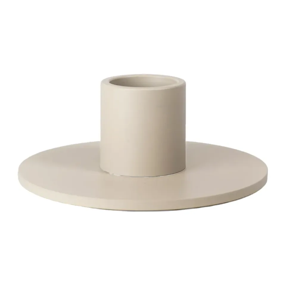 Cooee Design Kynttilänjalat & Kyntteliköt^Cooee kynttilänjalka matala 3 cm, Hiekka