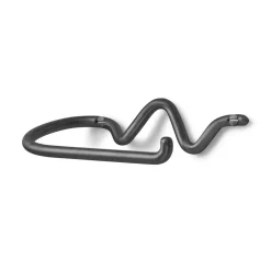 Ferm Living Wc-Paperitelineet^Curvature wc-paperiteline, Musta messinki