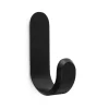 Normann Copenhagen Koukut & Vaateripustimet^Curve koukku, musta