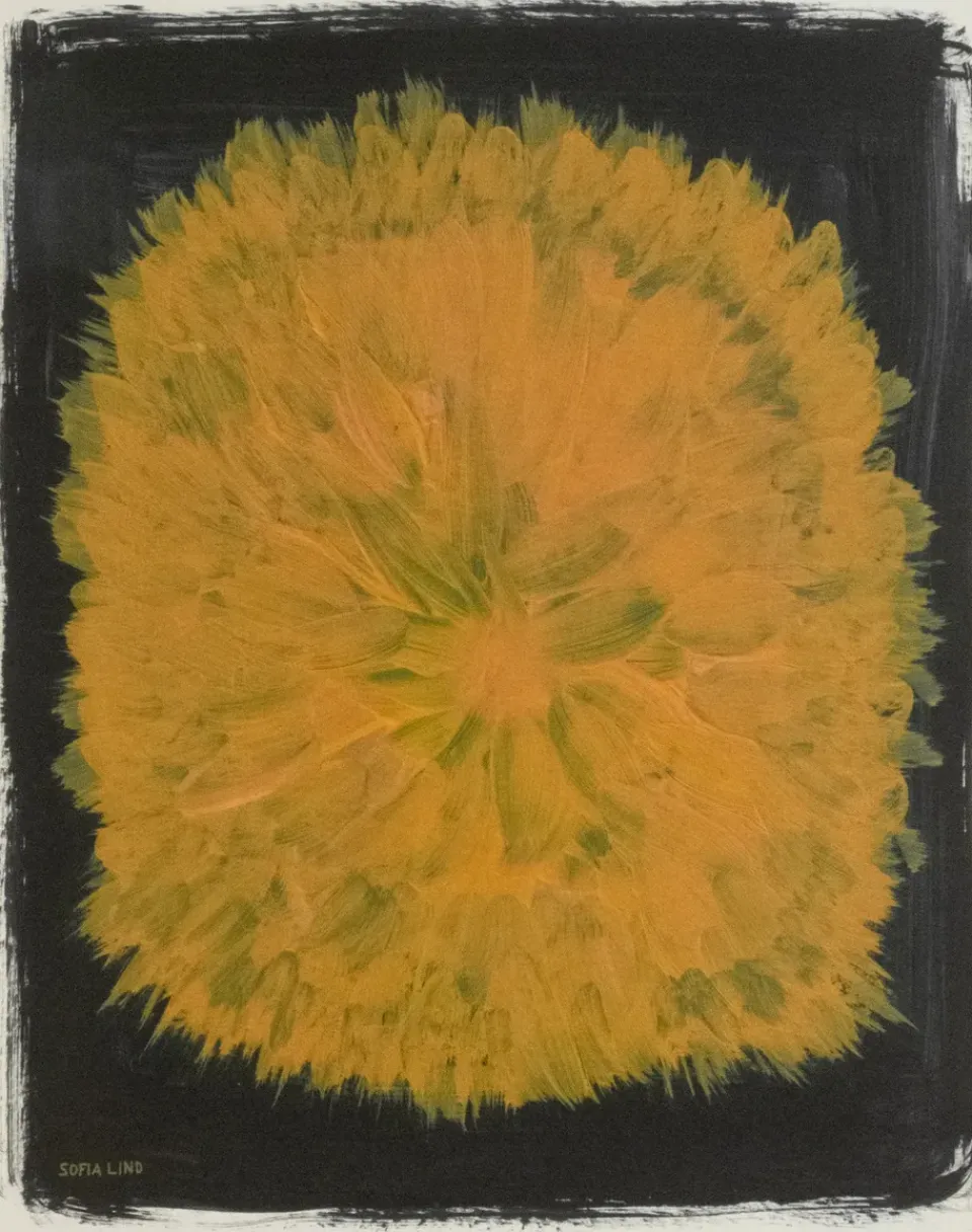 Fine Little Day Julisteet^Dandelion juliste 40x50 cm, Kelta-musta