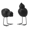 DBKD Pääsiäiskoristeet^Swedish Birds -pääsiäiskoriste, 2-pakkaus, Black