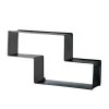 GUBI Hyllyt & Hyllyjärjestelmät^Dédal hylly, Soft black