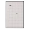 Design Letters Ilmoitustaulut^kirjaintaulu A2, harmaa