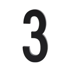 Design Letters Lastenhuoneen Sisustus|Lastenhuoneen Sisustus^numerot alumiini 50 mm, 3