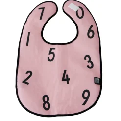 Design Letters Lastenhuoneen Sisustus|Lastenhuoneen Sisustus^ruokalappu numerot, Vaaleanpunainen