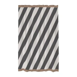 Mette Ditmer Suihkuverhot^Diagonaali suihkuverho 150x200 cm, Tummanharmaa