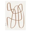 Paper Collective Julisteet^Different Ways -juliste, ruskea, 50x70 cm