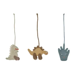 OYOY Lastenhuoneen Sisustus|Lastenhuoneen Sisustus^Dino play -lelut vauvajumppaan, Beige-sahrami-akvamariinin sininen