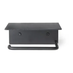 Ferm Living Wc-Paperitelineet^Dora wc-paperiteline hyllyllä, Black