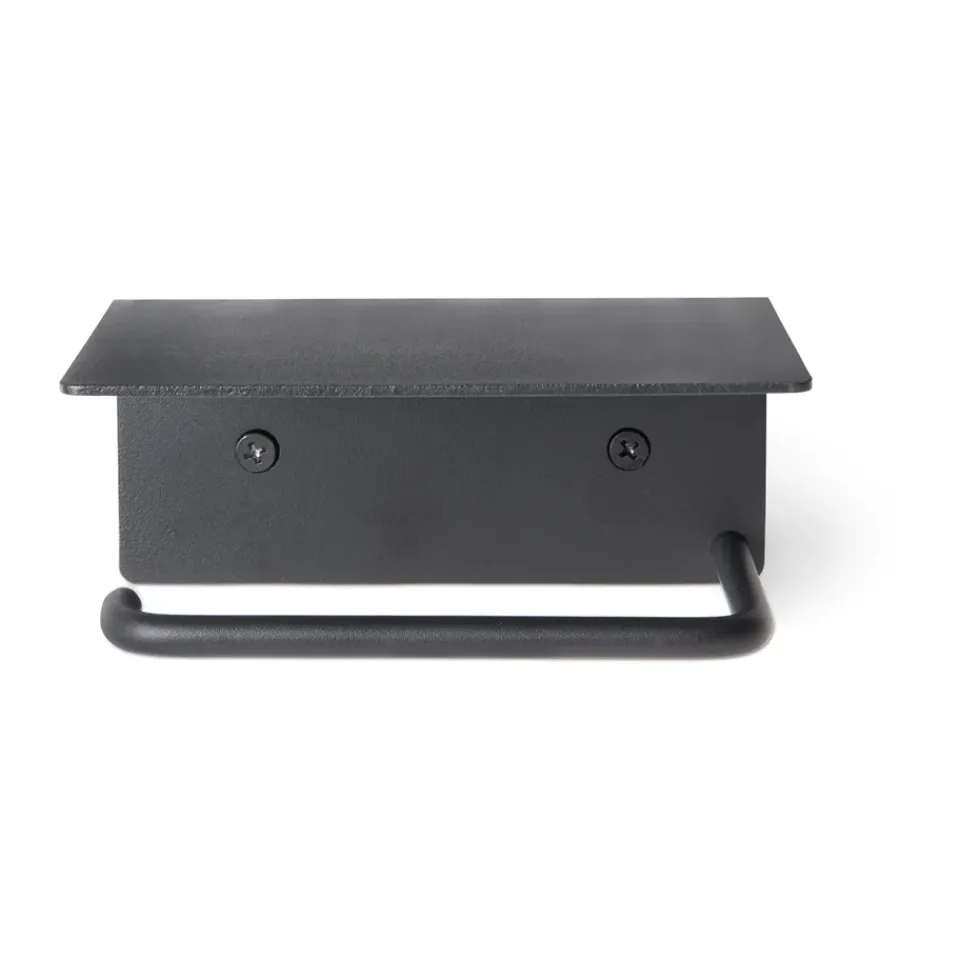 Ferm Living Wc-Paperitelineet^Dora wc-paperiteline hyllyllä, Black